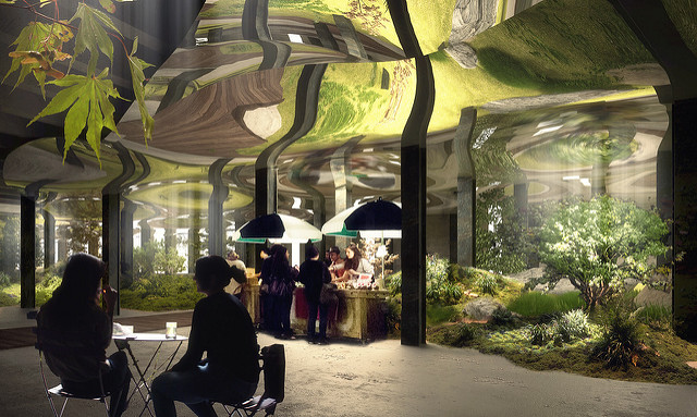 Impressie van The Lowline