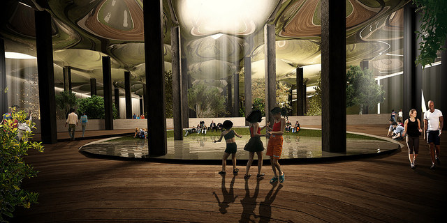 Impressie van The Lowline