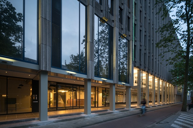 De nieuwe gevel van het Thornico Building.