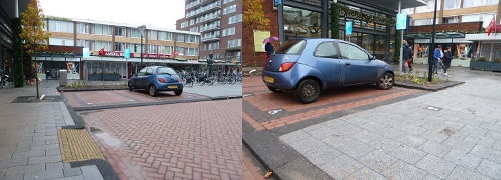 Toegankelijkheid parkeerplek