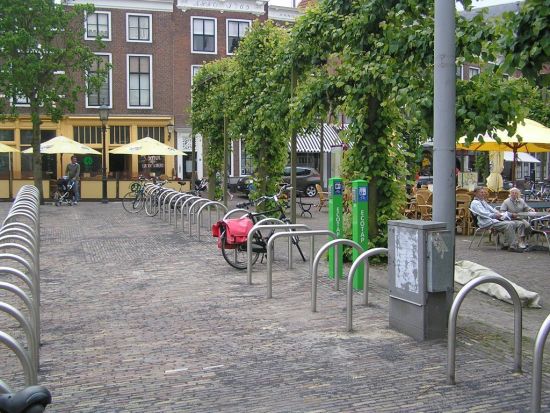 Fietsparkeerplaats Damplein Middelburg