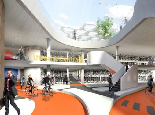 Utrecht CS krijgt nieuwe entree en grootste fietsenstalling