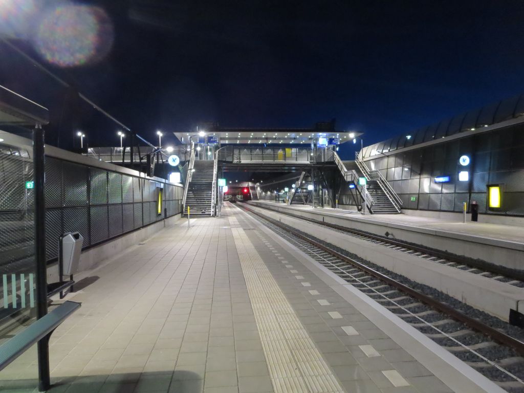 Proef op stations met slimme straatverlichting