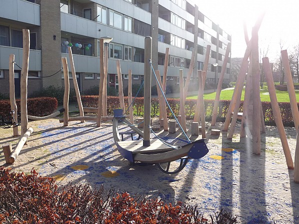 Amazone kleuterspeelplek in wijk Veenendaal