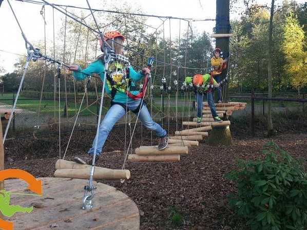 Recreatiebedrijf biedt spannend klimbos 