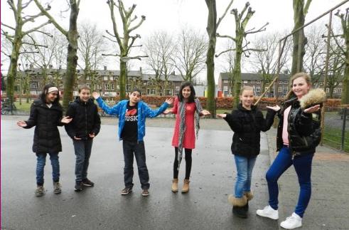 Kinderen ontwerpen innovatief schoolplein