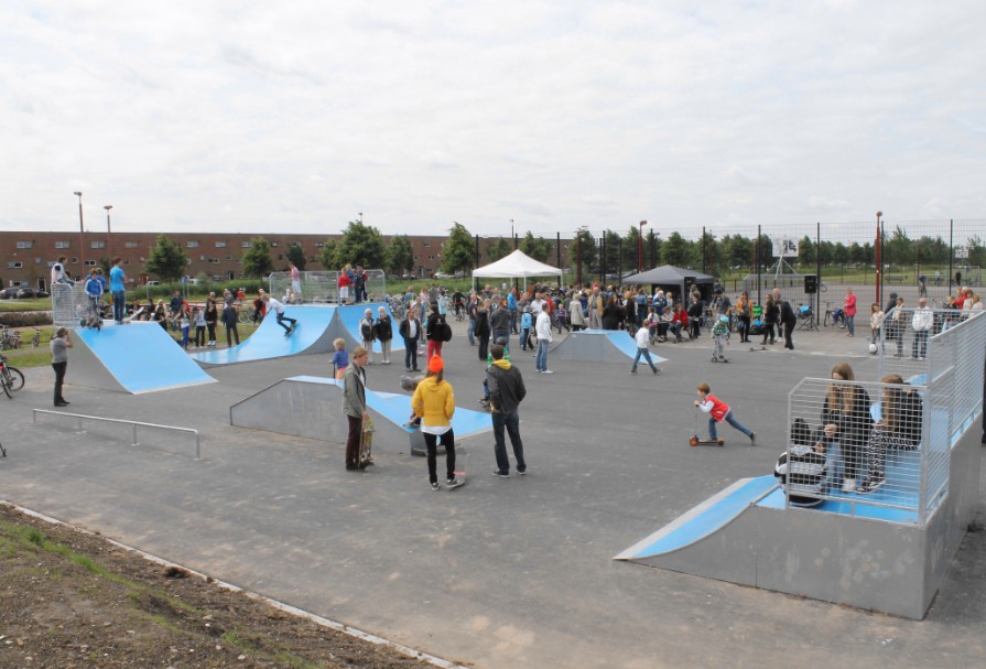 Spectaculair nieuw skatepark geopend in Nieuwegein