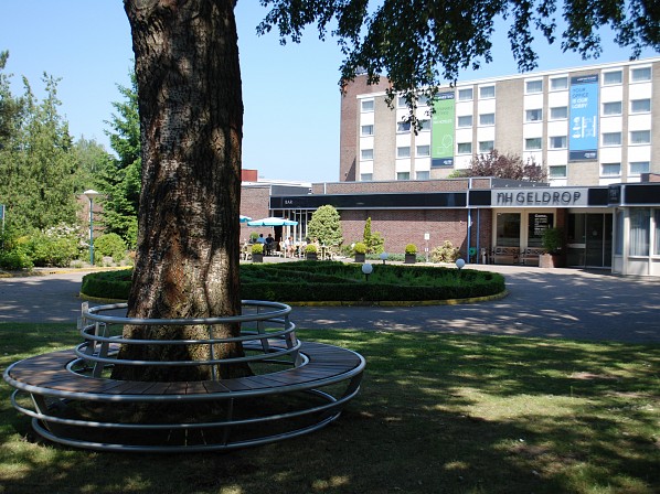 Tweedelige ronde bank Circulo